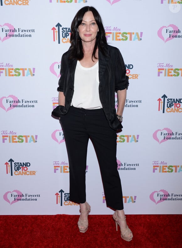 Shannen Doherty au photocall du gala caritatif "Farrah Fawcett Foundation" au Wallis Annenberg Center for the Performing Arts à Los Angeles, le 6 septembre 2019.