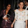 Leila Bekhti, Marion Cotillard à la sortie du gala Vogue Foundation lors de la mode Haute-Couture automne-hiver 2019/2020 au Trianon à Paris, France, le 02 juillet 2019. © Veeren-Clovis/Bestimage