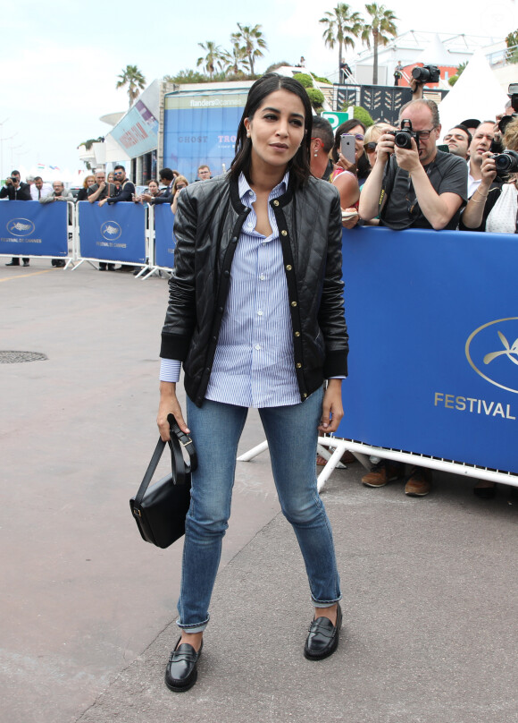 Leïla Bekhti arrive au déjeuner de l'Agora lors du 72ème Festival International du Film de Cannes, France, le 22 mai 2019. © Denis Guignebourg/Bestimage