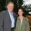 Albert Uderzo et Anne Goscinny en juin 2012.