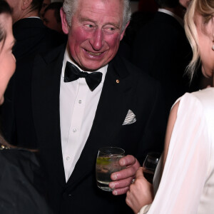 Le prince Charles, prince de Galles, assiste à un dîner organisé au profit des pompiers australiens à Londres, le 12 mars 2020.