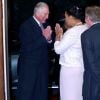 Le prince Charles, prince de Galles et Patricia Janet Scotland, baronne Scotland d'Ashtal - Le prince Charles, prince de Galles, et Camilla Parker Bowles, duchesse de Cornouailles, assistent à la réception organisée pour la Journée du Commonwealth à Marlborough House à Londres, le 9 mars 2020.