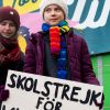 Greta Thunberg, la jeune militante écologiste suédoise lors d'une marche, afin de réclamer une politique climatique plus ambitieuse à l'Union européenne, dans les rues de Bruxelles, Belgique, le 6 mars 2020. © Alain Rolland/ImageBuzz/Bestimage