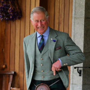 Le prince Charles dans sa demeure de Birkhall, à Balmoral, en Ecosse, en 2012.