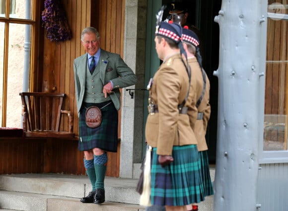 Le prince Charles dans sa demeure de Birkhall, à Balmoral, en Ecosse, en 2012.