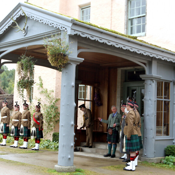 Le prince Charles dans sa demeure de Birkhall, à Balmoral, en Ecosse, en 2012.