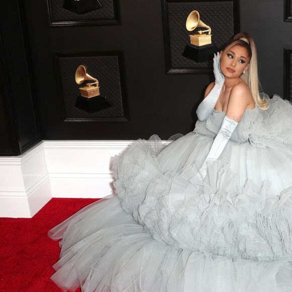 Ariana Grande - 62e soirée annuelle des Grammy Awards à Los Angeles, le 26 janvier 2020.