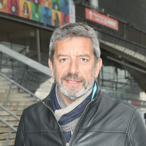 Michel Cymes - L'association "Premiers de cordée" organisait une journée Evasion où des milliers d'enfants ont participé à des ateliers sportifs encadrés par des parrains de renom au Stade de France à Saint-Denis le 16 mai 2018. © Coadic Guirec/Bestimage