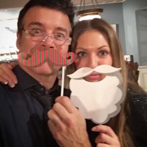 Roch Voisine et sa compagne Myriam Chantal sur une photo publiée sur Twitter en décembre 2016