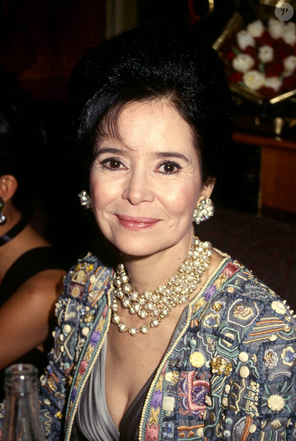 Marie José Nat en 1989 à Paris.