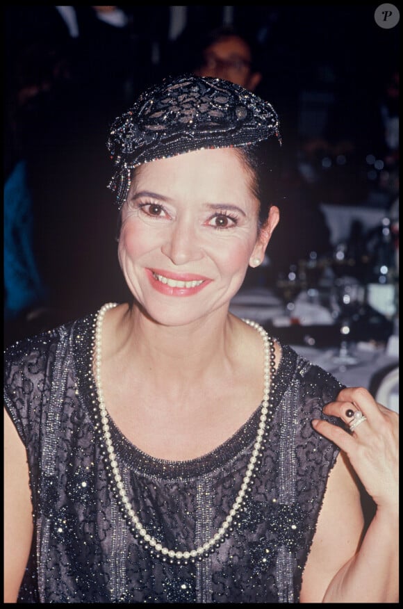 Marie José Nat en 1987 à Paris.