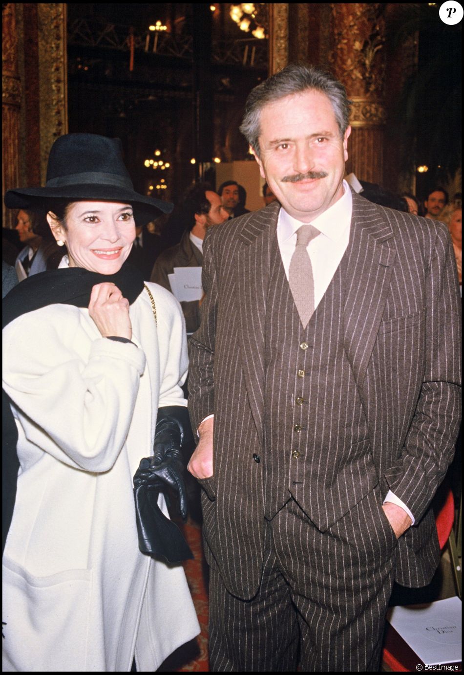 Marie José Nat Et Victor Lanoux Victor Lanoux et Marie José Nat à Paris en 1986. - Purepeople