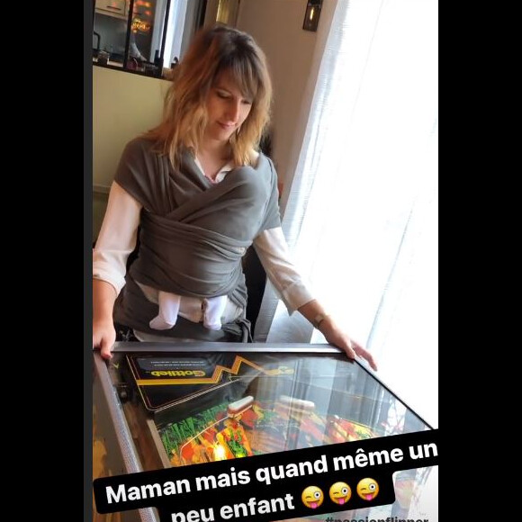 Léa François partage une vidéo de sa fille Louison et elle sur Instagram, le 15 décembre 2019