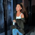 Ariana Grande arrive au Sweetener Experience organisé pour ses fans à New York, le 1er octobre 2018