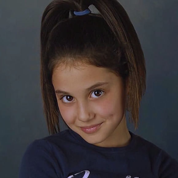 Ariana Grande, enfant. Août 2019.