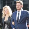 Michael Bublé honoré avec son étoile sur le Walk Of Fame à Hollywood avec Luisana Lopilato Los Angeles, le 16 novembre 2018.
