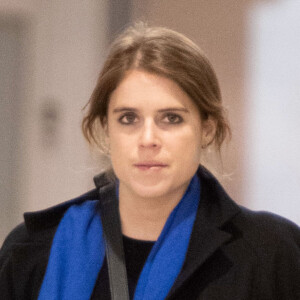 La princesse Eugenie d'York arrive à l'aéroport JFK de New York le 16 novembre 2019.