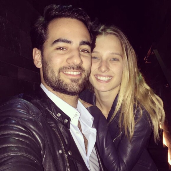 Ilona Smet et son compagnon Kamran Ahmed sur Instagram.
