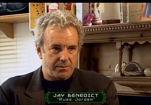 Jay Benedict lors d'une interview en 1986. L'acteur est mort le 4 avril 2020 du Covid-19.