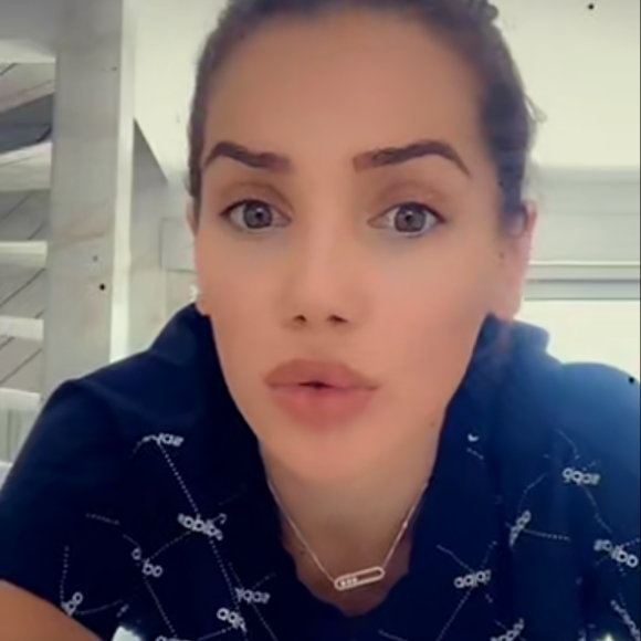 Manon Marsault se confie sur Snapchat, le 6 avril 2020