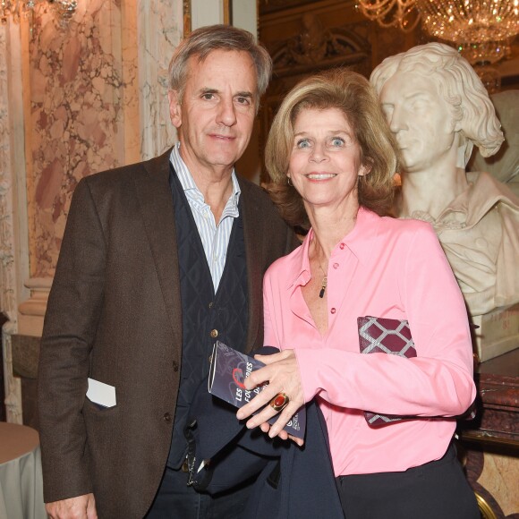 Exclusif - Bernard de La Villardière et sa femme Anne - Soirée institutionnelle Caisse d'Epargne à la Comédie-Française avec la pièce "Les Fourberies de Scapin" le 24 janvier 2019 à Paris © Coadic Guirec / Pierre Perusseau / Bestimage