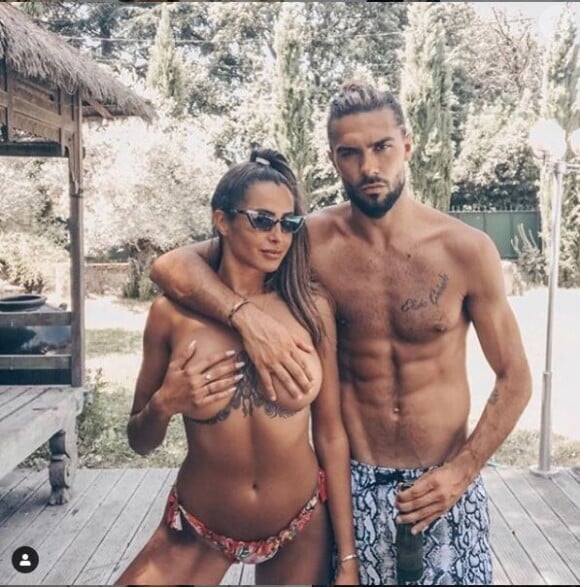 Julien Guirado et Marine El Himer le 31 octobre 2019 sur Instagram.