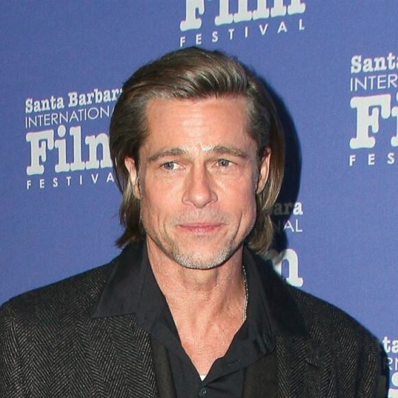 Brad Pitt à la soirée Maltin Modern Master Award en son honneur au 35ème Festival International du Film à Santa Barbara en Californie, le 22 janvier 2020