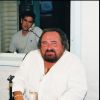Archives - Richard Anthony et sa compagne à Saint-Tropez en 1997
