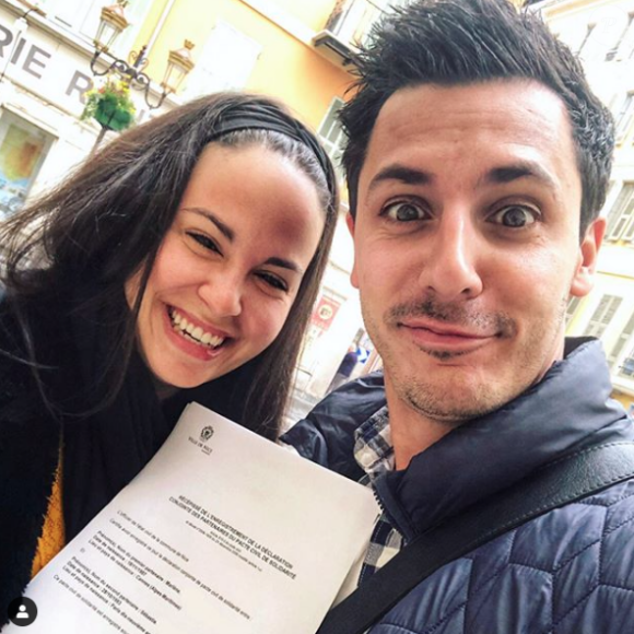 Marlène et Sébastien se sont pacsés. L'annonce a été faite sur Instagram, le 15 mars 2020.