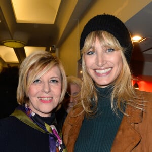 Pauline Lefèvre et Chantal Ladesou - People à la projection du film "Un homme et une femme" en version restaurée, pour fêter les 50 ans du film ainsi que les 13 ans de Sophie Dulac Distribution au cinéma L'Arlequin, à Paris, le 6 novembre 2016. © Coadic Guirec/Bestimage