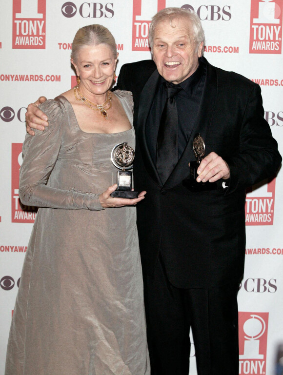Vanessa Redgrave and Brian Dennehy aux Tony Awards en 2003.