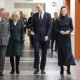 Le prince William, duc de Cambridge, et Catherine (Kate) Middleton, duchesse de Cambridge, Le prince Charles, prince de Galles, et Camilla Parker Bowles, duchesse de Cornouailles - Visite au centre de réadaptation médicale de la défense Stanford Hall, Loughborough, le 11 février 2020 où ils ont rencontré des patients et du personnel et ont visité le gymnase et atelier de prothèse.