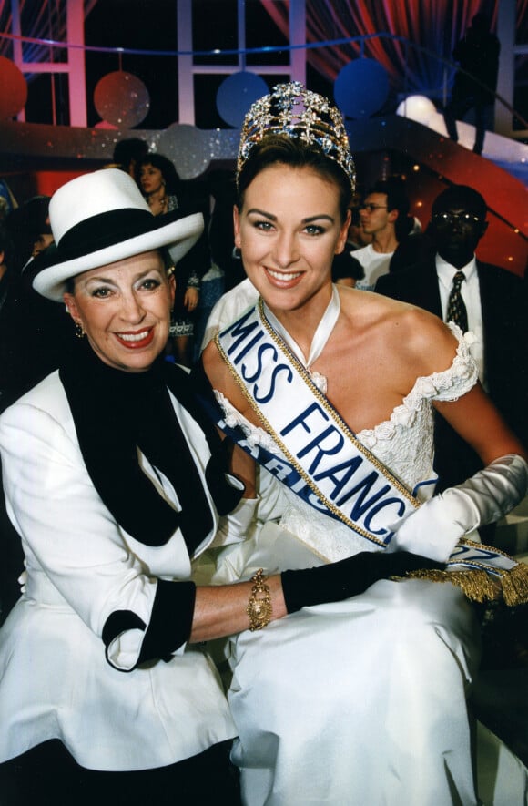 Election de Miss France 1997 Genevieve de Fontenay - Patricia Spehar