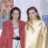 La princesse Stéphanie de Monaco et sa fille Camille Gottlieb lors du défilé de mode prêt-à-porter "Alter" automne-hiver 2020/2021 lors de la semaine de la mode à Paris, France, le 25 février 2020. © Olivier Borde/Bestimage