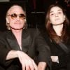Christophe et sa fille Lucie lors de la soirée Les enfants de l'Olympia au Bash, le 11 avril 1997.