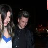 Bella Thorne et son compagnon Benjamin Mascolo très souriants à leur arrivée au restaurant Craig's à West Hollywood le 10 Janvier 2020