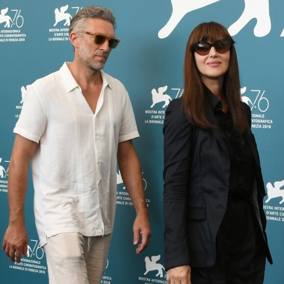 Vincent Cassel, Monica Bellucci - Photocall du film "Irreversible" en verison Integrale lors du 76ème festival du film de venise, la Mostra à Venise le 31 Août 2019.