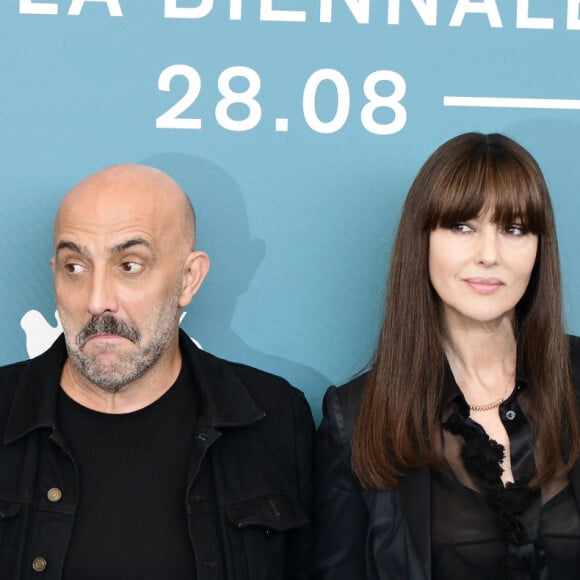 Vincent Cassel, le réalisateur Gaspar Noé et Monica Bellucci - Photocall du film "Irreversible Inversion Integrale" lors du 76ème Festival du Film de Venise à Venise en Italie, le 31 août 2019