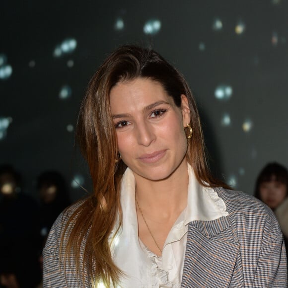 Laury Thilleman - People au défilé de mode Haute-Couture printemps-été 2020 "Alexis Mabille" à Paris. Le 21 janvier 2020 © Veeren Ramsamy-Christophe Clovis / Bestimage