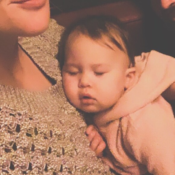 Kate Hudson, son compagnon Danny Fujikawa et leur fille Rani sur Instagram, janvier 2020.
