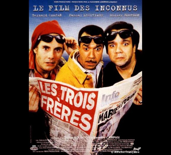 L'affiche du film Les Trois Frères (1995)