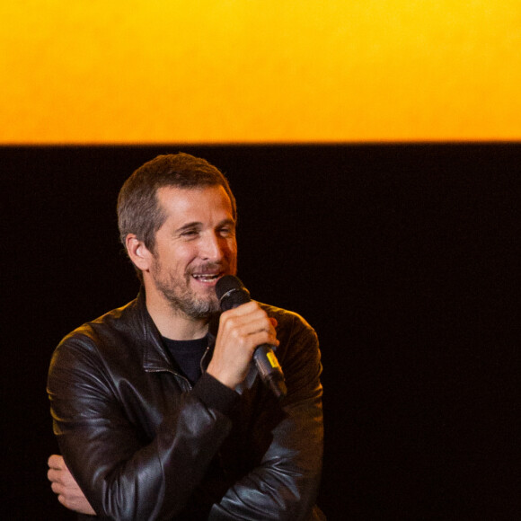 Marion Cotillard et son compagnon Guillaume Canet lors de l'avant-première du film "Nous finirons ensemble" au cinéma UGC Brouckère à Bruxelles, Belgique, le 23 avril 2019. © Alain Rolland/ImageBuzz/Bestimage