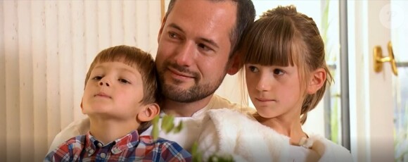 David Galienne avec ses enfants - épisode de "Top Chef 2020" du 6 mai, sur M6