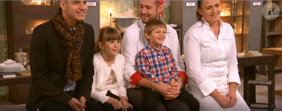 David Galienne avec son compagnon et ses enfants - épisode de "Top Chef 2020" du 6 mai, sur M6