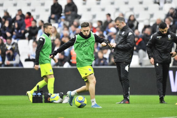 Farid El Melali (SCO Angers) lors du match de championnat de Ligue 1 Conforama opposant l'Olympique de Marseille à Angers SCO au stade Vélodrome à Marseille, France, le 25 janvier 2020. Le match s'est terminé par un match nul 0-0. © Norbert Scanella/Panoramic/Bestimage