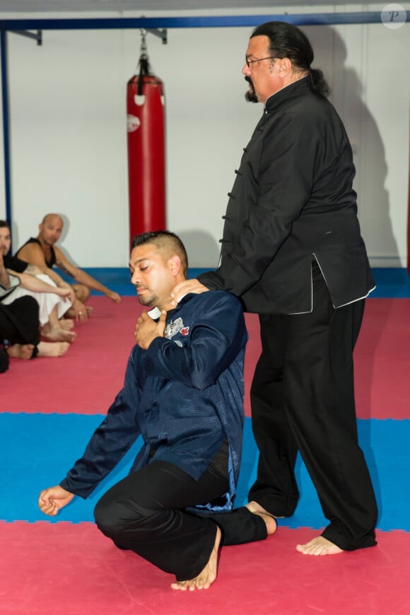 Exclusif - Steven Seagal lors d'une séance d'entraînement d'arts martiaux à Melbourne, Australie, le dimanche 3 février 2019.