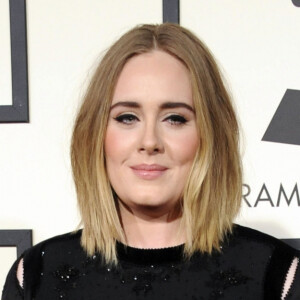 Adele - La 58ème soirée annuelle des Grammy Awards au Staples Center à Los Angeles, le 15 février 2016.