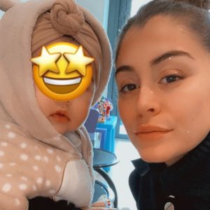 Anaïs Camizuli avec sa fille Kessi sur Instagram, le 21 janvier 2020