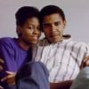Photo souvenir du couple Obama, dévoilée lorsque l'ancienne première dame Michelle Obama a accordé une interview sur le plateau de la chaîne ABC News le 11 novembre 2018.