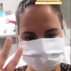 Marlène ("Mariés au premier regard" 2019) aux urgences à l'hôpital, Le 12 mai 2020.